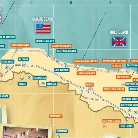 Lamaisonnette 500m Juno * Bernières-sur-Mer