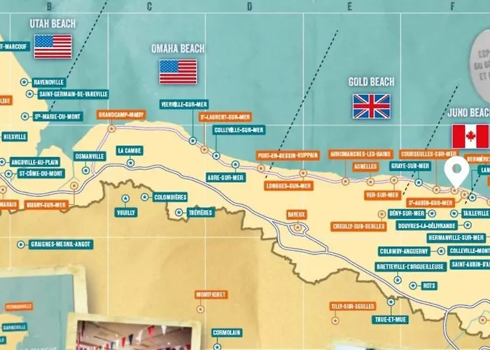 Lamaisonnette 500m Juno * Bernières-sur-Mer